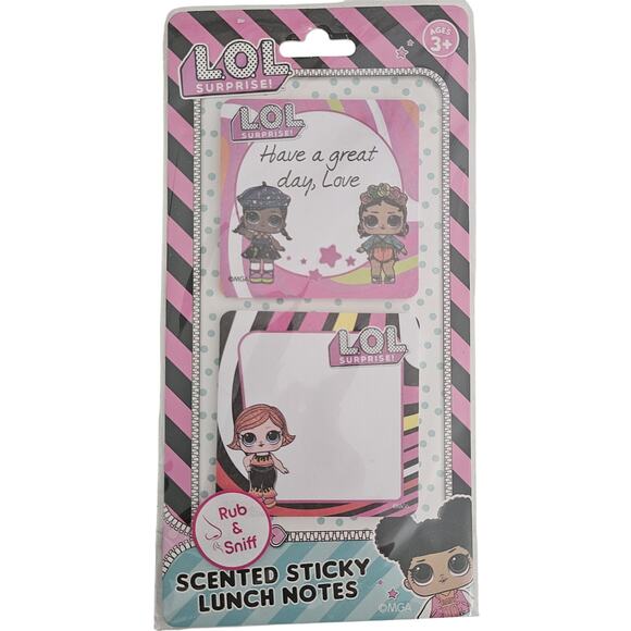 LOL Surprise! Scented Sticky Lunch Notes - Picture 1 of 2